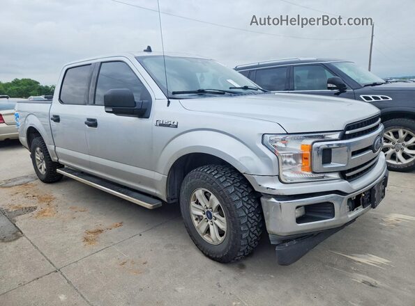 1FTEW1C55KKD14400 2019 FORD F150 Gray Delantero derecho