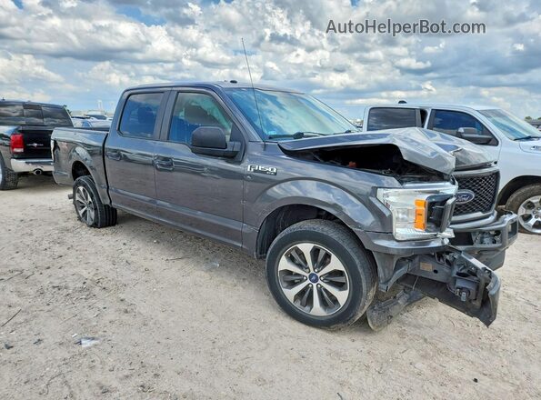 1FTEW1C55KKD88335 2019 FORD F150 Gray Front right
