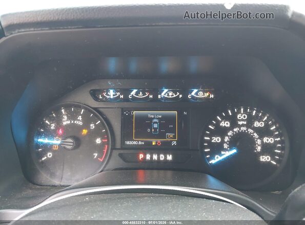 1FTEW1C55KKF08473 2019 FORD F150 Silver Widok tylnych siedzeń