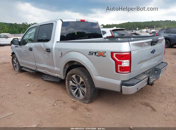 1FTEW1C55KKF08473 2019 FORD F150 Silver Tył lewy