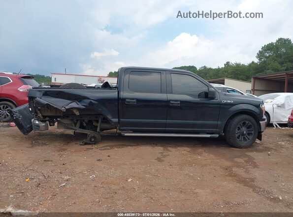 1FTEW1C55LFA98249 2020 FORD F150 Black Widok wnętrza z tyłu