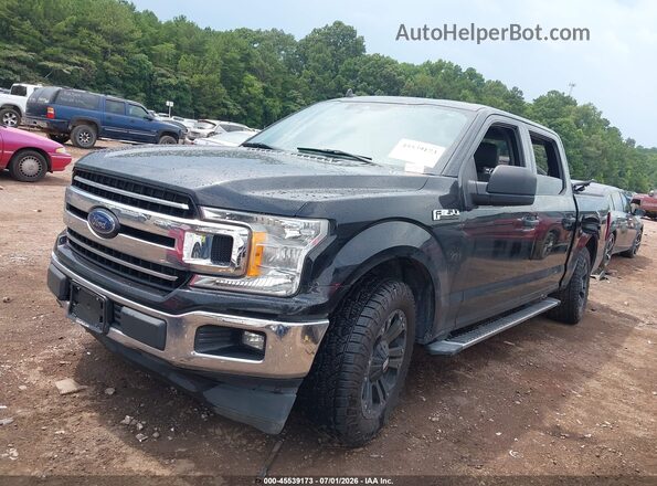 1FTEW1C55LFA98249 2020 FORD F150 Black Przód lewy