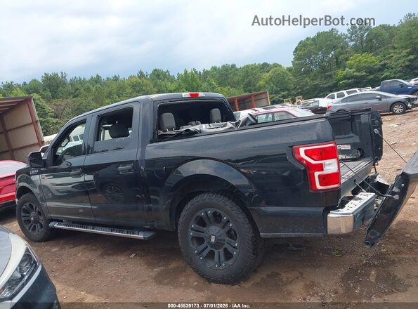 1FTEW1C55LFA98249 2020 FORD F150 Black Widok wnętrza 360 stopni
