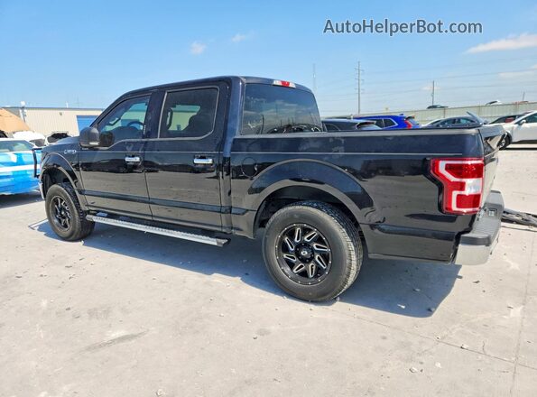 1FTEW1C56JKF91250 2018 FORD F150 Black Հետևի ձախ