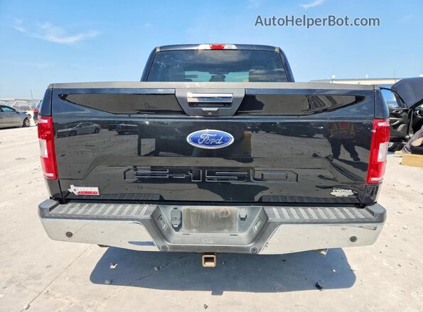 1FTEW1C56JKF91250 2018 FORD F150 Black Հետևի տեսք