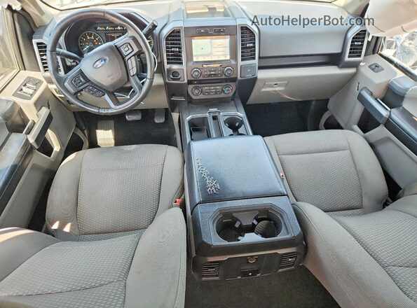 1FTEW1C56JKF91250 2018 FORD F150 Black Առջևի վահանակի տեսք