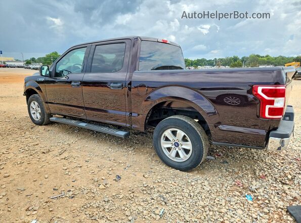 1FTEW1C56KKC40940 2019 FORD F150 Коричневый Задняя левая четверть
