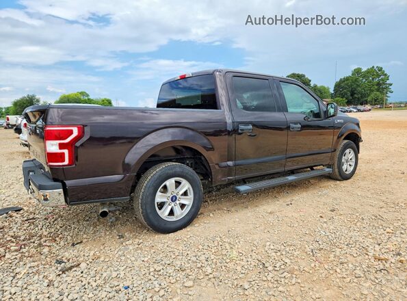 1FTEW1C56KKC40940 2019 FORD F150 Коричневый Задняя правая четверть