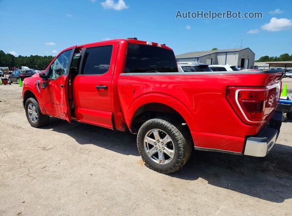 1FTEW1C56MKD45884 2021 FORD F150 Red Tył lewy