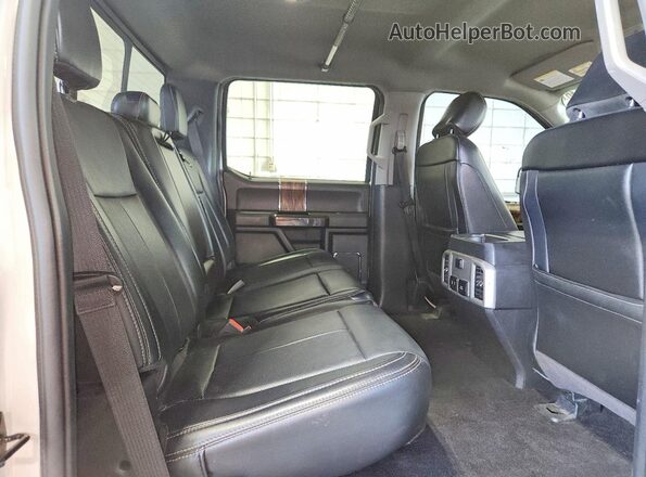 1FTEW1C57KKD49276 2019 FORD F150 Белый Вид задних сидений