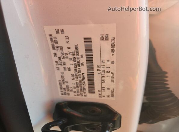 1FTEW1C57LFA80674 2020 FORD F150 White Engine compartment view