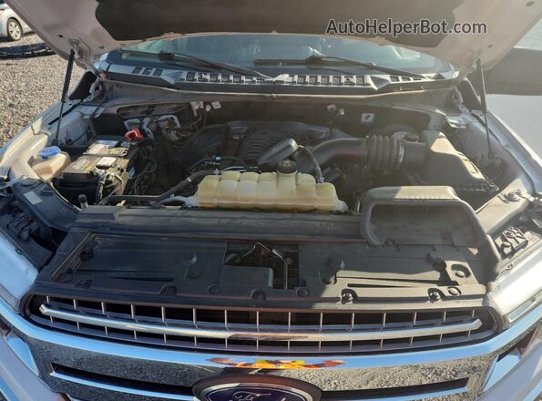 1FTEW1C57LFA80674 2020 FORD F150 White Rear interior view