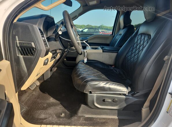 1FTEW1C57LFA80674 2020 FORD F150 White Front interior view