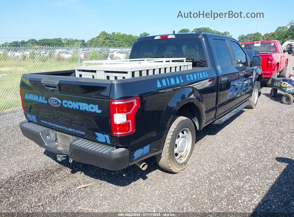1FTEW1C57LFC49219 2020 FORD F150 Black Tył prawy