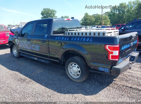 1FTEW1C57LFC49219 2020 FORD F150 Black Tył lewy