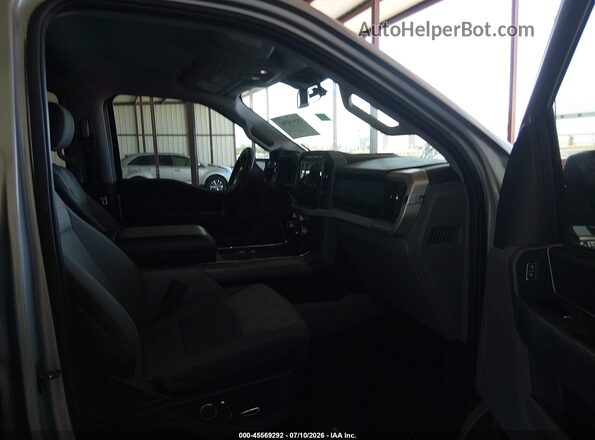 1FTEW1C57MKD15146 2021 FORD F150 Gray Vista interior delantera