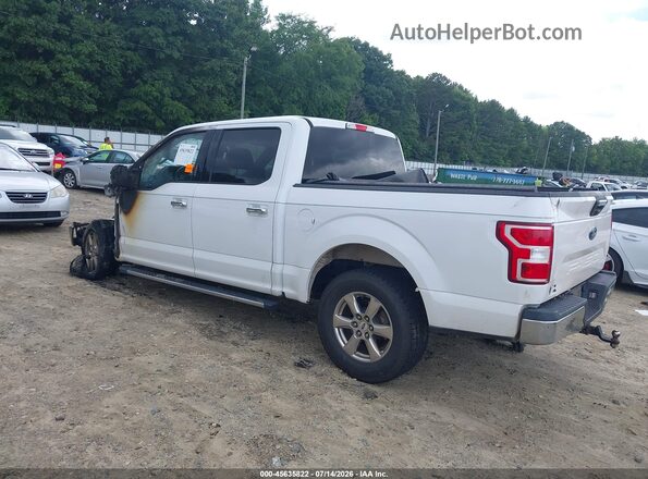 1FTEW1C58JKC40470 2018 FORD F150 White Задня ліва чверть