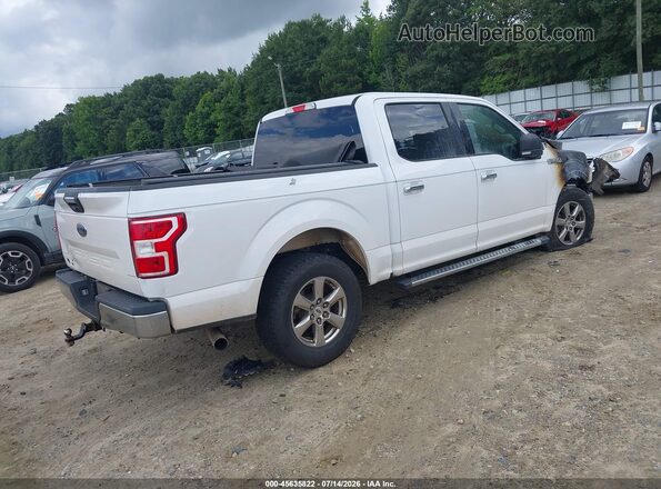 1FTEW1C58JKC40470 2018 FORD F150 White Задня права чверть