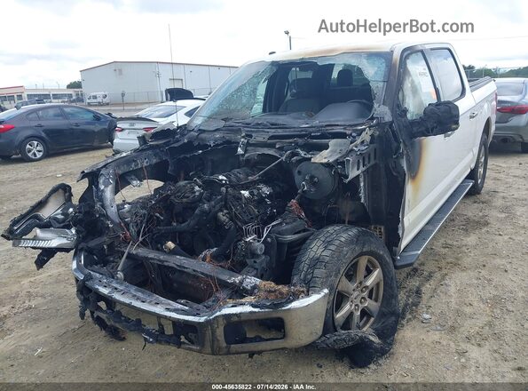 1FTEW1C58JKC40470 2018 FORD F150 White Вид спереду