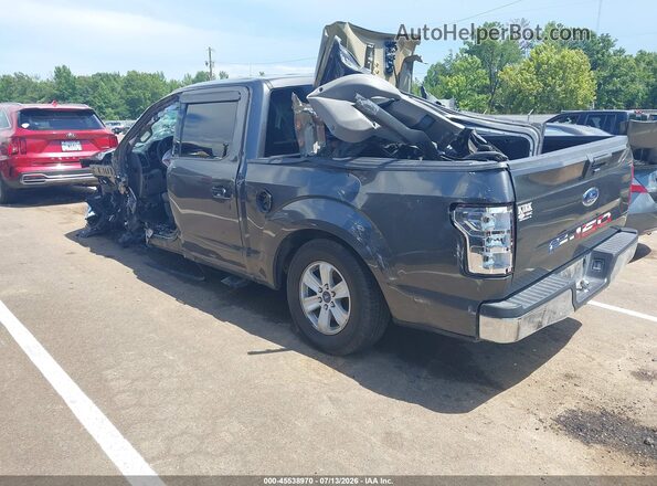 1FTEW1C58KKC88987 2019 FORD F150 Gray Հետևի ձախ