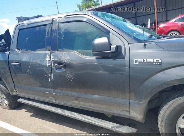 1FTEW1C58KKC88987 2019 FORD F150 Gray Սալոնի հետևի տեսք