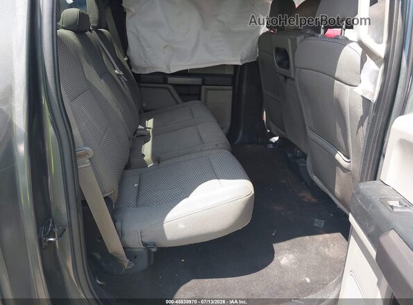 1FTEW1C58KKC88987 2019 FORD F150 Gray VIN կոդի պիտակի տեսք