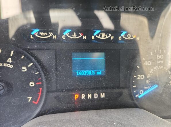1FTEW1C58LFA73944 2020 FORD F150 Белый Вид щитка приборов