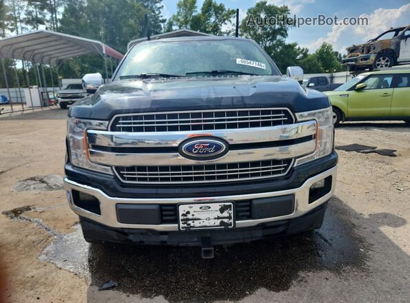 1FTEW1C59JFC85698 2018 FORD F150 Black Դիմացի տեսք