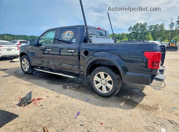 1FTEW1C59JFC85698 2018 FORD F150 Black Հետևի ձախ