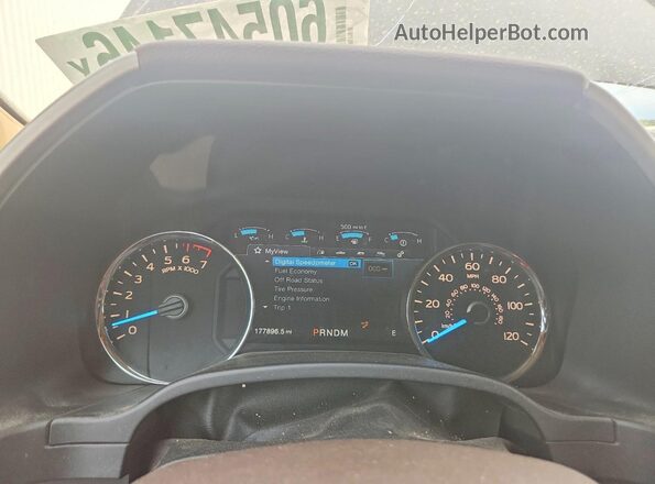 1FTEW1C59JFC85698 2018 FORD F150 Black Սարքավորումների վահանակի տեսք