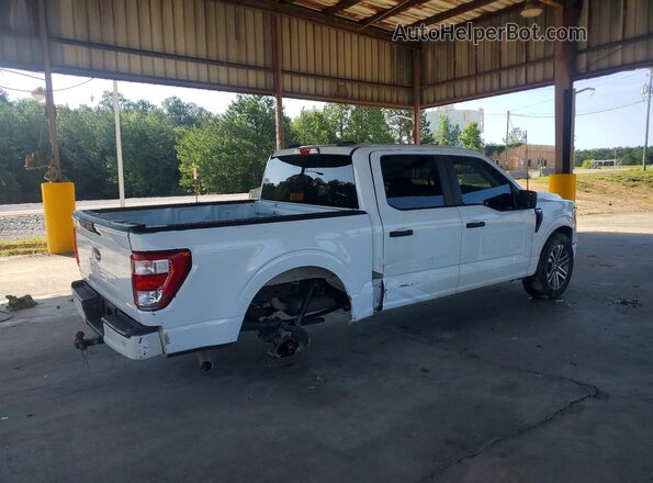 1FTEW1C59NFC44347 2022 FORD F150 White უკანა მარჯვენა