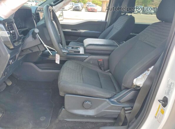1FTEW1C59NFC44347 2022 FORD F150 White წინა სალონის ხედი
