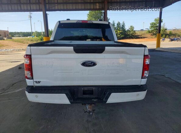 1FTEW1C59NFC44347 2022 FORD F150 White უკანა ხედი