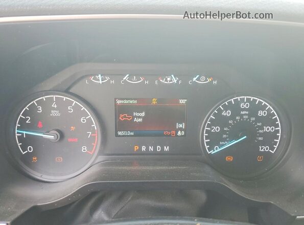 1FTEW1C59NFC44347 2022 FORD F150 White ხელსაწყოთა პანელის ხედი