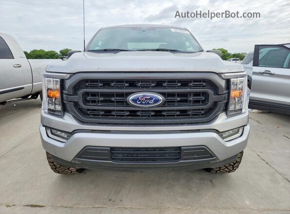 1FTEW1C59NKF04494 2022 FORD F150 Silver წინა ხედი