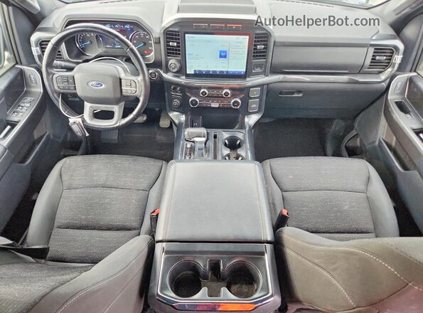 1FTEW1C59NKF04494 2022 FORD F150 Silver წინა პანელის ხედი