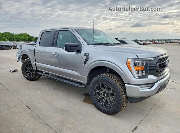 1FTEW1C59NKF04494 2022 FORD F150 Silver წინა მარჯვენა