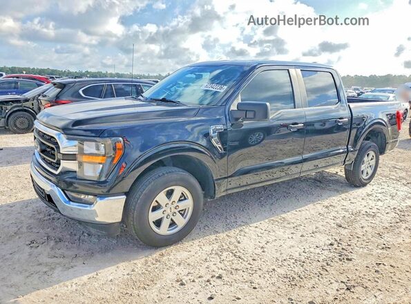 1FTEW1C59PKD23933 2023 FORD F150 Черный Задняя левая четверть