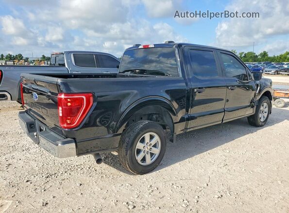 1FTEW1C59PKD23933 2023 FORD F150 Черный Передняя правая четверть
