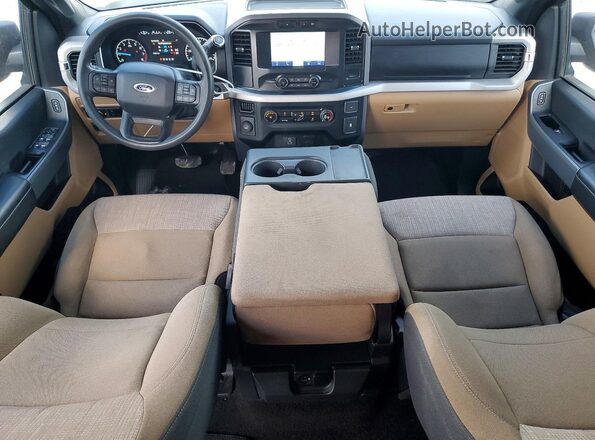 1FTEW1C59PKD23933 2023 FORD F150 Черный Вид задних сидений