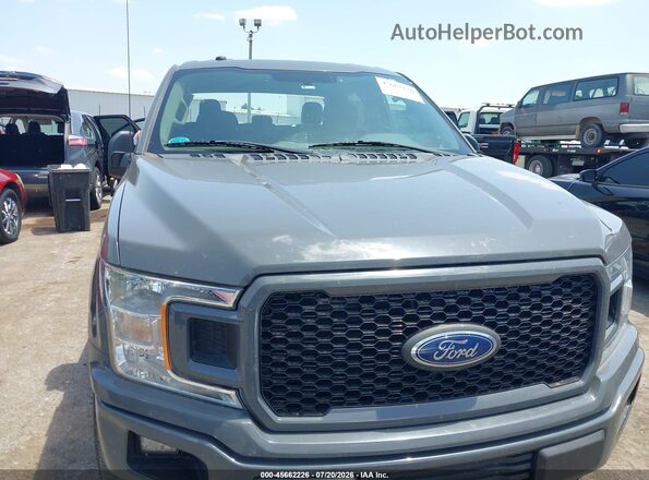 1FTEW1C5XJFB27290 2018 FORD F150 Серый Вид щитка приборов