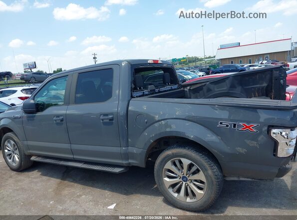 1FTEW1C5XJFB27290 2018 FORD F150 Серый Панорамный вид салона 360°