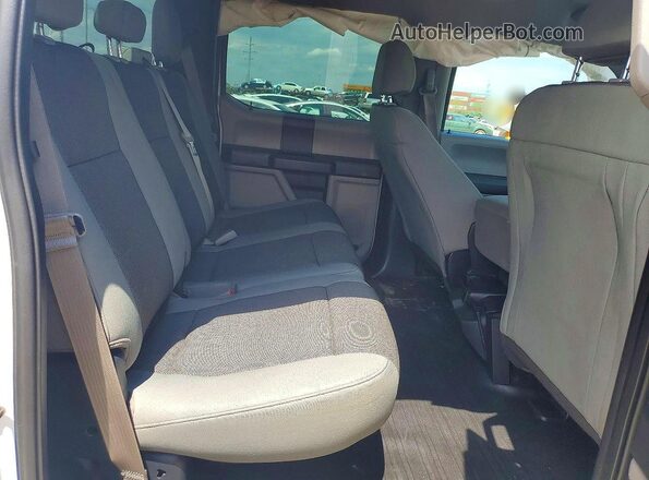 1FTEW1C81HFB86958 2017 FORD F150 White Հետևի նստատեղերի տեսք