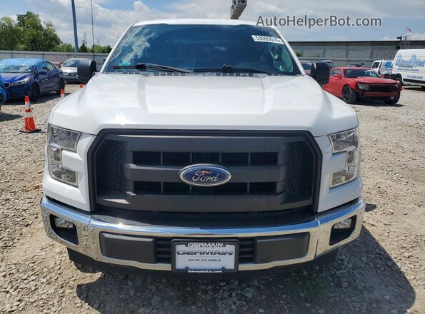 1FTEW1C81HFB86958 2017 FORD F150 White Դիմացի տեսք