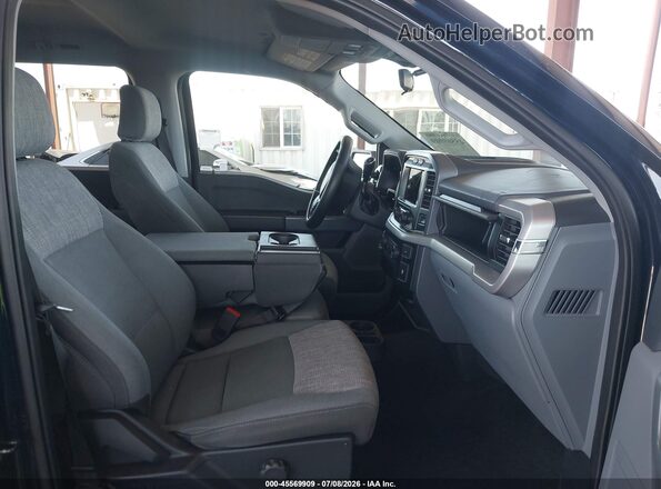 1FTEW1C81PFA21975 2023 FORD F150 Dark Blue Սալոնի դիմացի տեսք