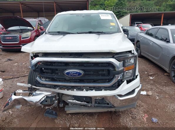 1FTEW1C82PKD62549 2023 FORD F150 White Front view
