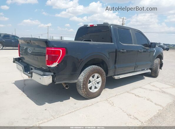 1FTEW1C82PKE79175 2023 FORD F150 Black უკანა მარჯვენა