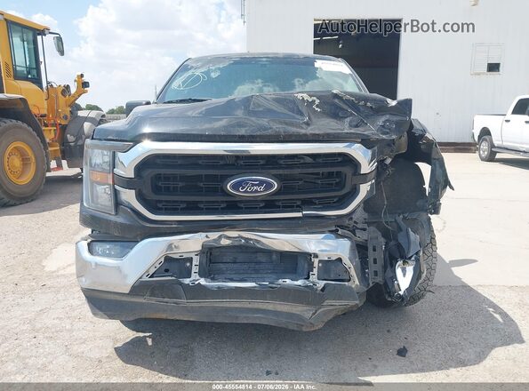 1FTEW1C82PKE79175 2023 FORD F150 Black ხელსაწყოთა პანელის ხედი