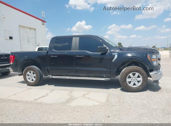 1FTEW1C82PKE79175 2023 FORD F150 Black უკანა სალონის ხედი