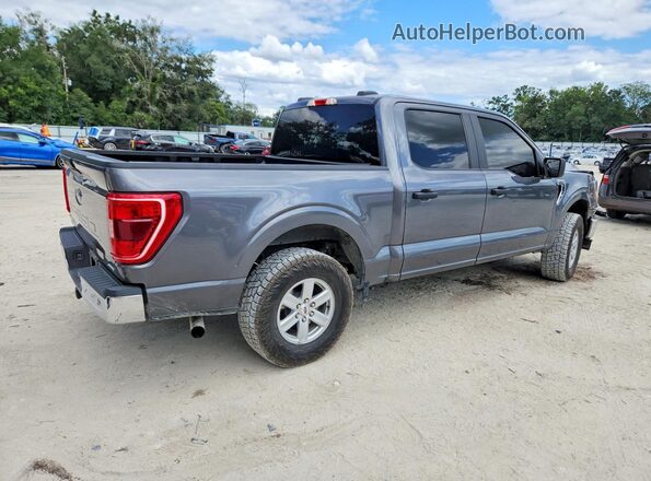 1FTEW1C84PFA34395 2023 FORD F150 Gray უკანა მარჯვენა